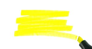 yellow highlighter